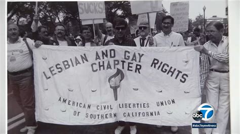 La Pride Aclu Fought For Historic Pride Parade In 1970 And Continues