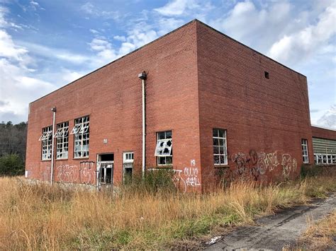 Gymnasium, Log Cabin Association Elementary School, Barker… | Flickr