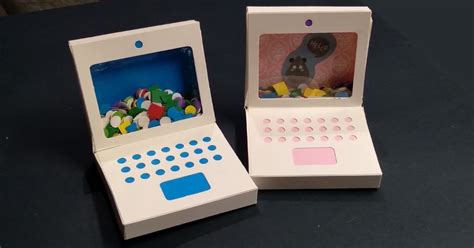 Easy Miniature Laptop Printable Template Joy In Crafting