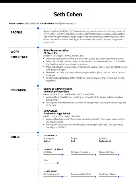 Resume Examples Use Our Templates To Professionally