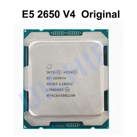 E5 2650 V4 Intel Xeon E5 2650V4 I Lemci SR2N3 2 2GHz Oniki Ekirdek 30M