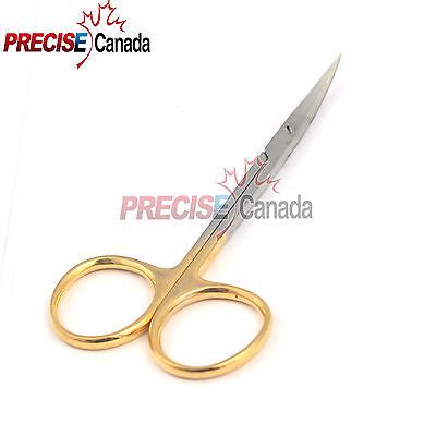 Tc Iris Scissor Curved Tungsten Carbide Tip Supercut Dental Oral