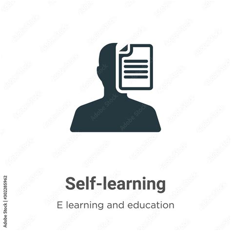 learning vector icon  white background flat vector