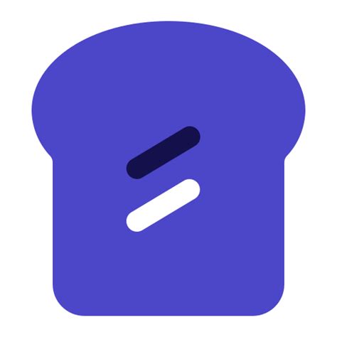 Bread Generic Blue Icon