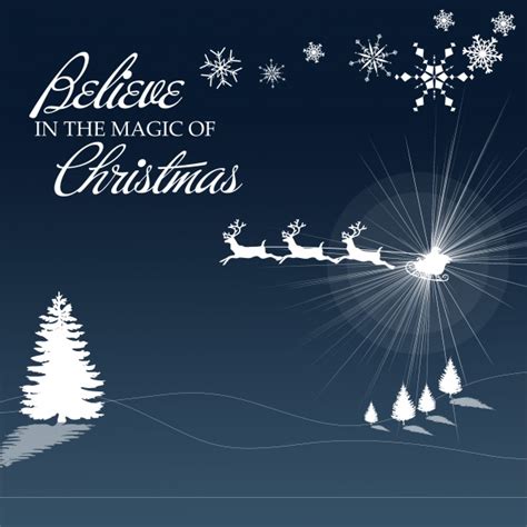 Believe Christmas Saying Card 4 Free Stock Photo - Public Domain Pictures