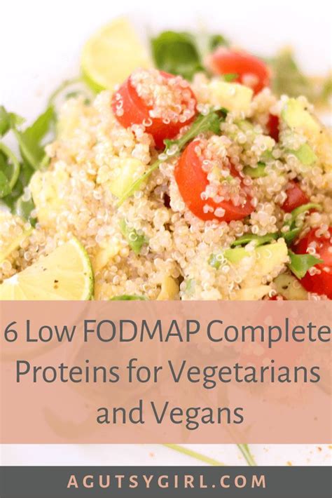 6 Low Fodmap Complete Proteins For Vegetarians And Vegans Vegetarian