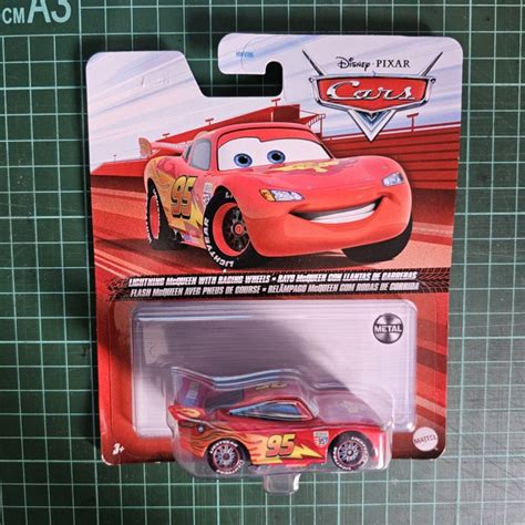 Jual Promo Hot Wheels Lighting Mcqueen With Racing Wheel Cars Disney Pixar Terbaru Shopee