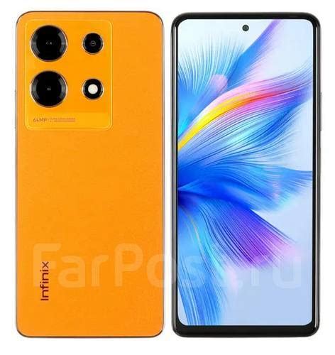 Смартфон Infinix Note 30, 128 гб, 6.78", золотой, 3G, 4G LTE, Dual-SIM ...