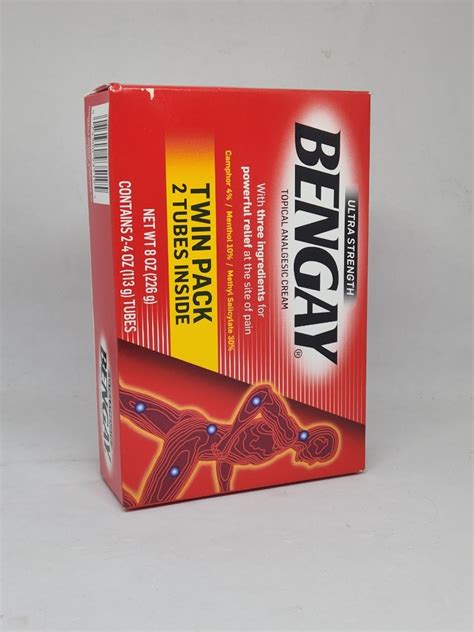 Ben Gay Muscle Relief Cream Ointment Beauty Personal Care Bath Body Body Care On Carousell