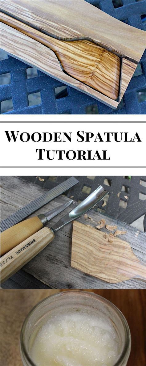 In This Tutorial Learn How To Carve A Wooden Spatula Made Out Of