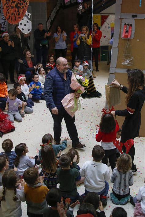 En Im Genes El Colegio De Trema Es Despide Al Maestro Mariano Su Rez