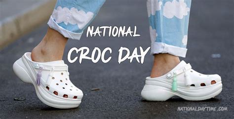 National Croc Day 2023 - Monday, October 23 - Nationaldaytime.com