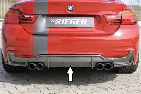 Rieger Heckeinsatz Carbon Look F R Bmw Er F C Coup T R