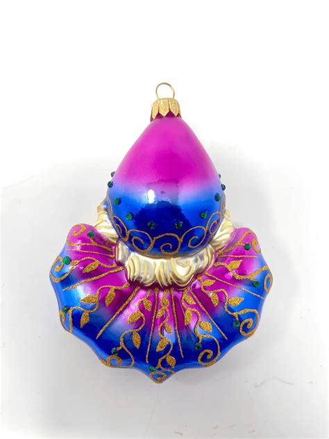 Starlight Sparkling Elf Glass Ornament Kenzies Of London