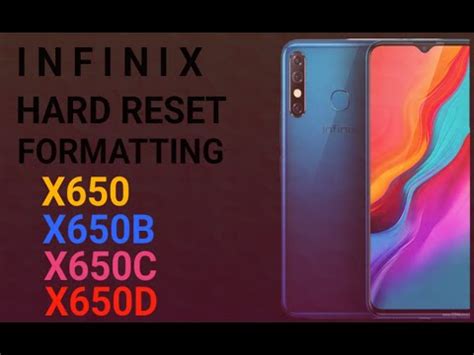 Infinix Hot Hard Reset X Youtube