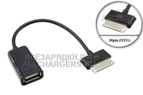 Переходник (кабель) USB - 30pin (OTG), для Huawei MediaPad 10 FHD ...