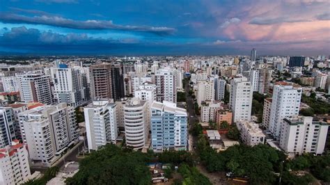 Santo Domingo City Skyline Dominican Republic Landscape Santo Domingo