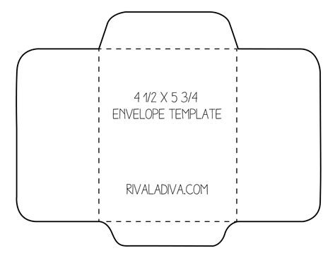 Gift Card Envelope Template Printable - Fillable Form 2023