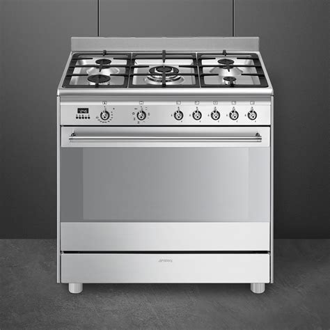 Smeg Варочный центр с Газ варочной поверхностью 90x60 cm SUK91MFX9