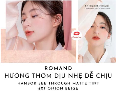 Review Son Romand Hanbok Onion Beige N U Cam Nude P Nh T