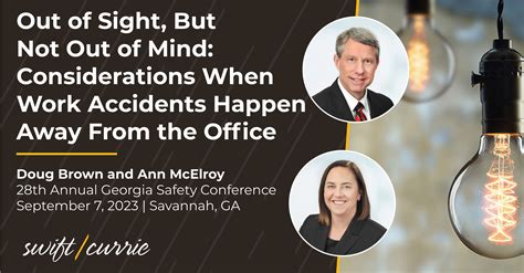 Doug Brown and Ann McElroy Speaking at 28th Annual Georgia Safety