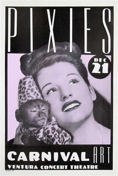 The Pixies Original Concert Poster | Limited Runs