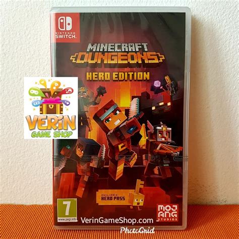 Jual Switch Minecraft Dungeons Mine Craft Dungeon Shopee Indonesia