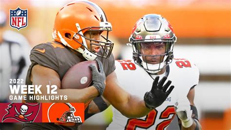 Tampa Bay Buccaneers Vs Cleveland Browns 2022 Week 12 Game