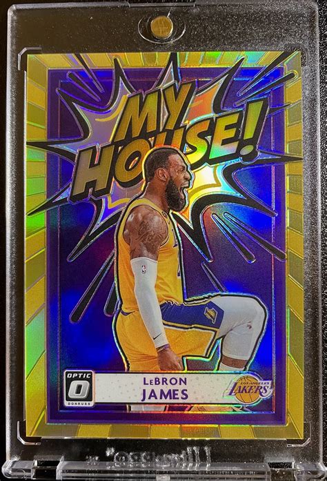 Donruss Optic Lebron James My House Gold Card Insights Flickr