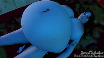 Lara Croft Belly Inflation Xvideos