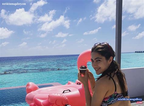 Sara Ali Khan Hot Bikini Stills
