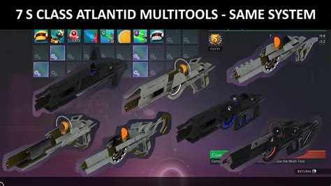 No Man S Sky 7 S Class Atlantid Multitools YouTube