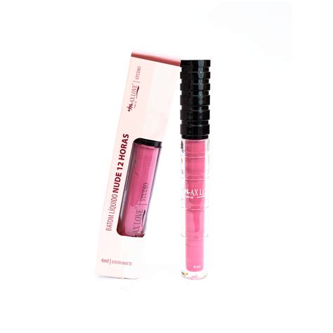 Batom Líquido Nude Horas Cor ao Max Love Celia Junior Acessórios