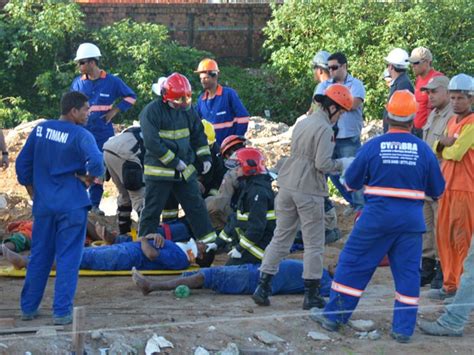 G1 Laje De Obra Desaba E Deixa Trabalhadores Feridos Em João Pessoa