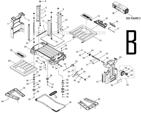 Ridgid 13 Planer Parts Diagram