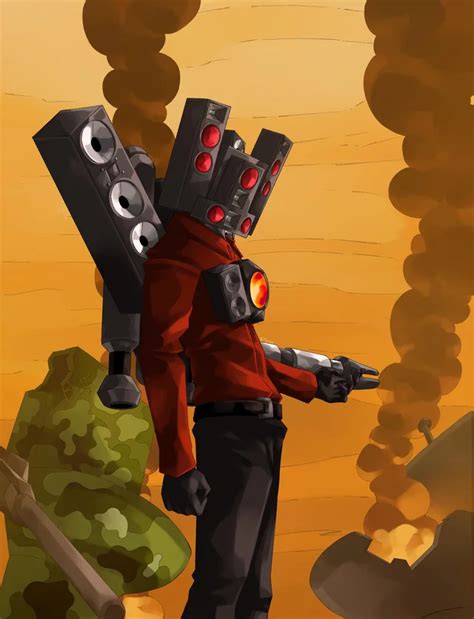 Titan Speaker Man Wallpaper - EnWallpaper