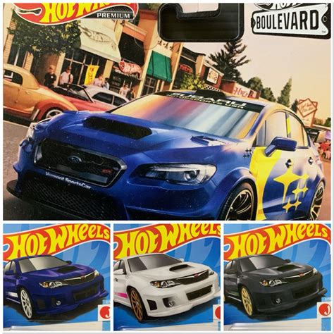 HOT WHEELS SUBARU WRX STI Mainlines And Premium Boulevard Shopee Philippines