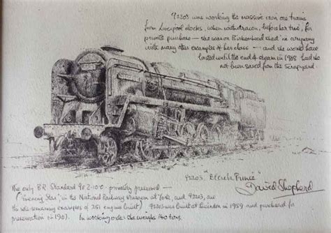 David Shepherd Original Train