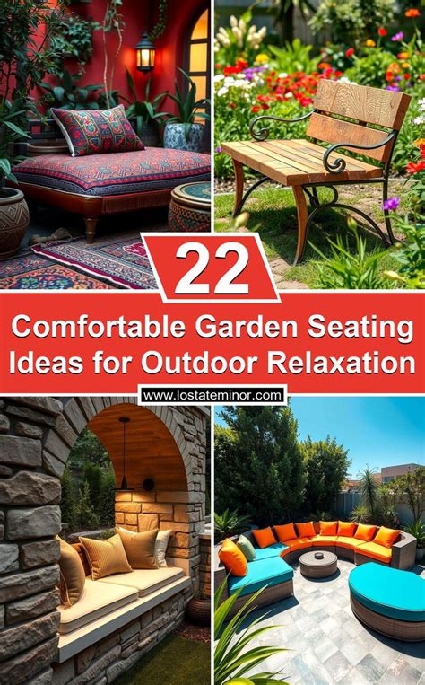 22 Comfortable Garden Seating Ideas For Outdoor Relaxation Lost At E Minor