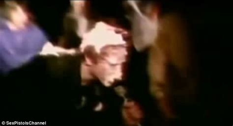 When The Sex Pistols Weren T Quite So Vicious Unseen Film From Shows Band Handing Out