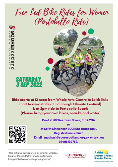 SCOREscotland Women Led Bike Rides - Digital Sentinel