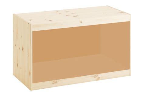 Premium Photo Wooden Box Isolated On White