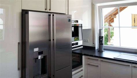 Кухни с холодильниками side by side фото (много изображений) - artshots.ru