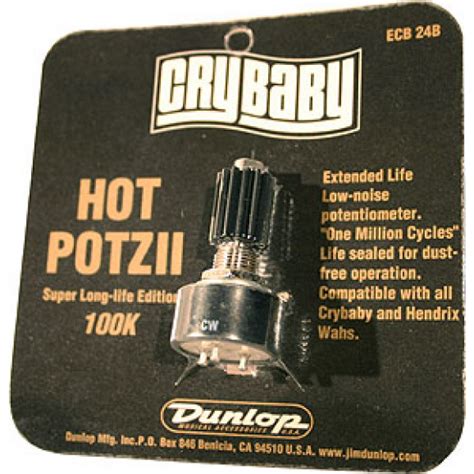 Potenciômetro Hot Potz II Dunlop Cry Baby para Wah
