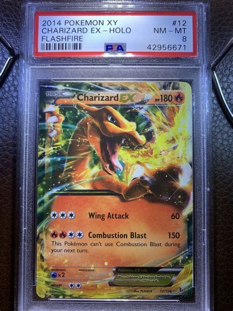 Charizard Ex Psa Nm Mint Xy Flashfire Holo Pokemon Ultra Rare