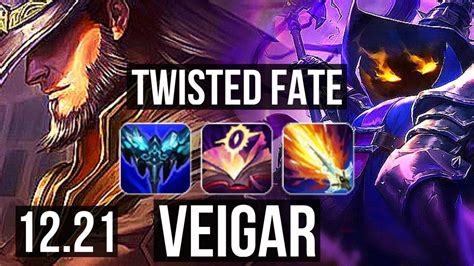 Twisted Fate Vs Veigar Mid M Mastery Games Legendary