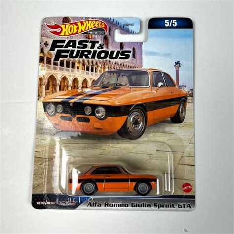 Hot Wheels Toys Hot Wheels Premium Fast Furious Alfa Romeo Giulia