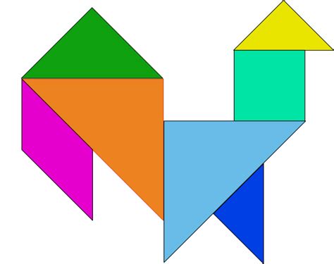 Tangram-29 clip art Free Vector / 4Vector