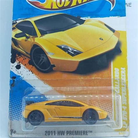 Jual Hot Wheels Lamborghini Gallardo Lp Superleggera Orange Yellow Di Seller Toymagz