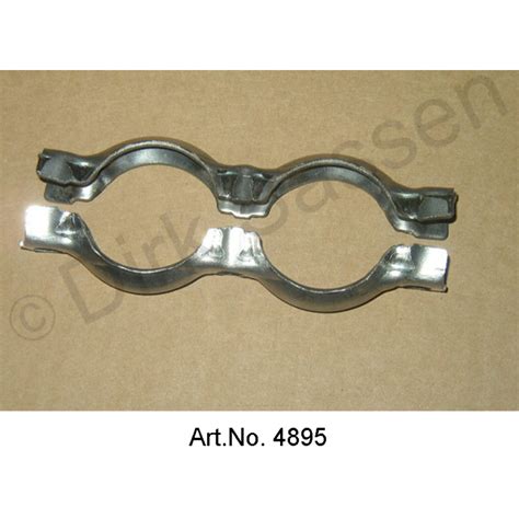 attachment main silencer spectacle shape stainless steel